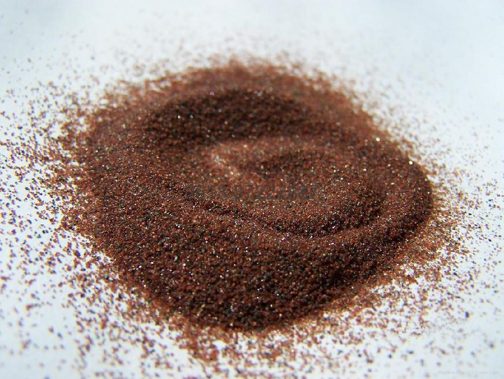 Waterjet Cutting Washed Rock Red Garnet Sand 80A mesh -1-Brown fused alumina-Haixu Abrasives garnet sand